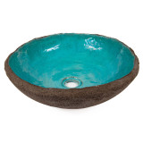 Etna - ORIGINAL TURQUOISE SINK WITH A UNIQUE SHAPE