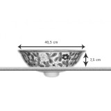 Lorena - Mexican Talavera sink