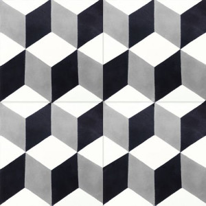 Brenni  - Cement tiles for shower