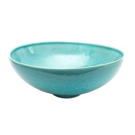 Lisa - turquoise sink with crackle effect