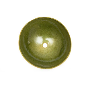 Hanna -Green Countertop artistic sink