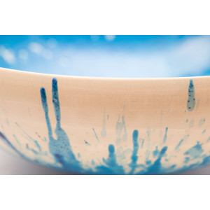 Danuta - two-color handmade sink