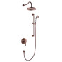 Pierre – retro brass shower mixer 
