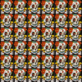 Maestra - Catrina series - mexican ceramic tile 1pc