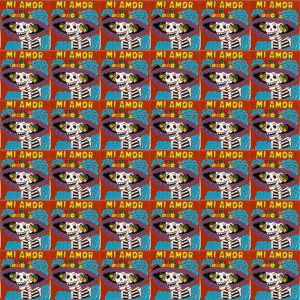 Muerte - Catrina Series - Talavera handmade tiles