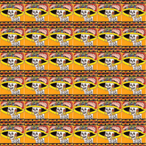 Primera Dama - Catrina Series – mexican tile with relief