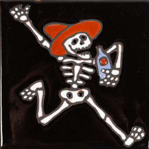 Bebida - Catrina Series - mexican wall tiles