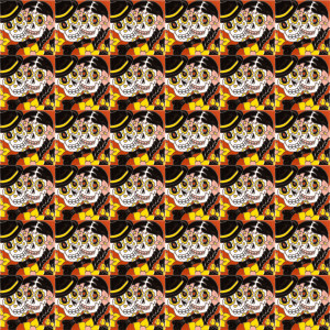 Pareja -  Catrina series - decorative tile mexican handcraft
