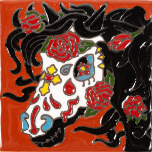 Yegua - handcrafted  mexican ceramic tile