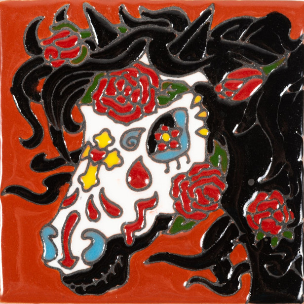 Yegua - handcrafted  mexican ceramic tile