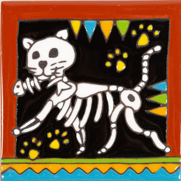 Cazador - Catrina series – Hand-painted Tiles