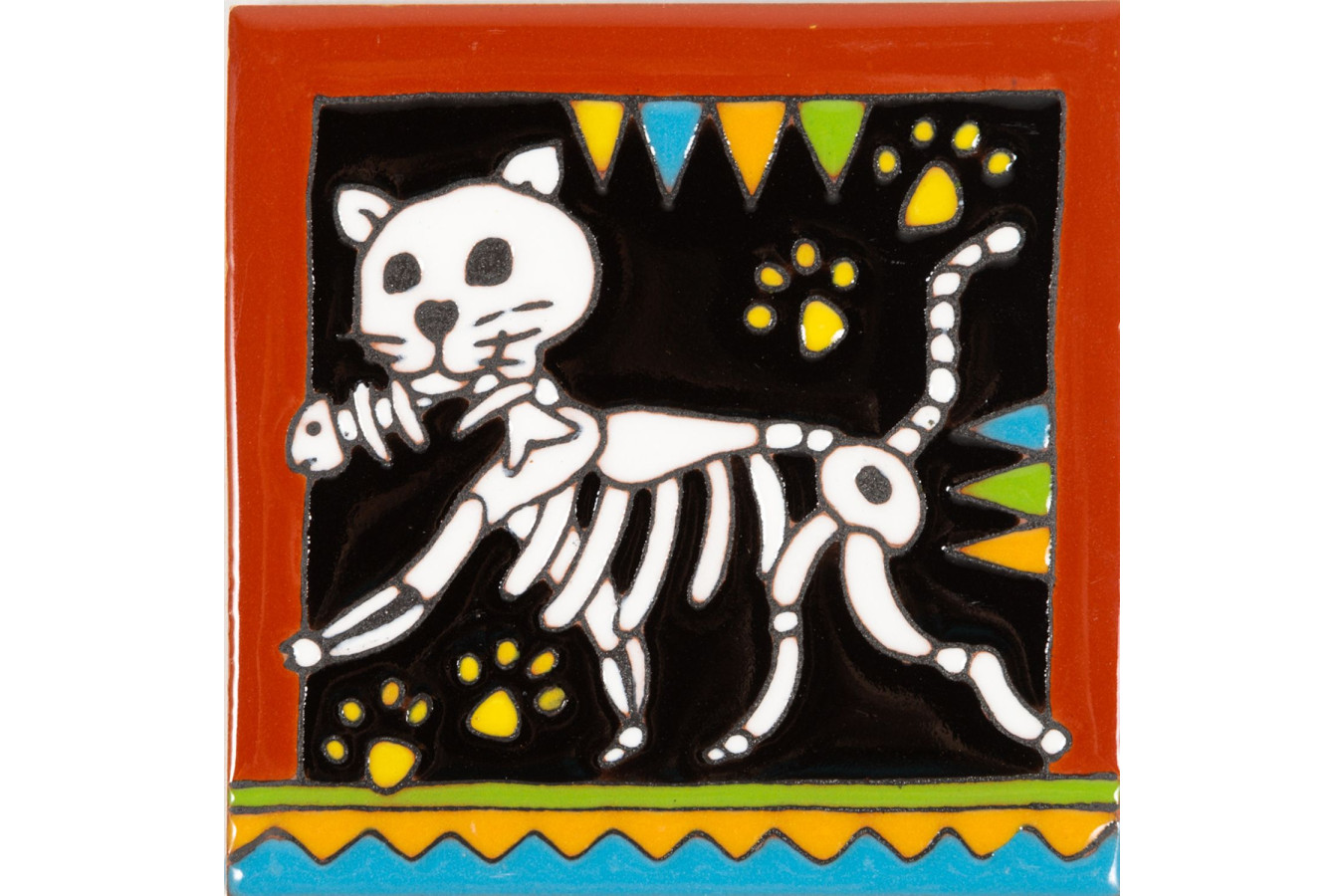 Cazador - Catrina series – Hand-painted Tiles