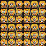 Catrina 2 - Mexican tiles high relief ceramic