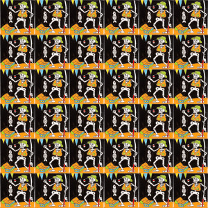 Pescador - Catrina series - mexican tile 1pc