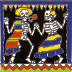 Baile - Catrina-Serie - Talavera Tiles