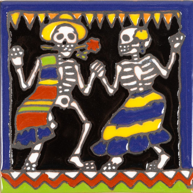 Baile - Catrina-Serie - Talavera Tiles