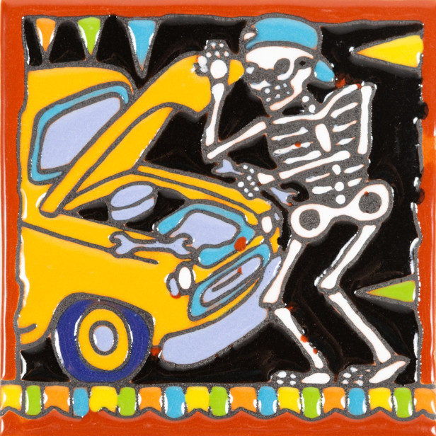 Mecánico - Ceramic tile from Mexico‎
