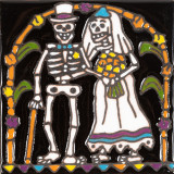 Boda - Catrina Series - Ceramic Mexican Tiles