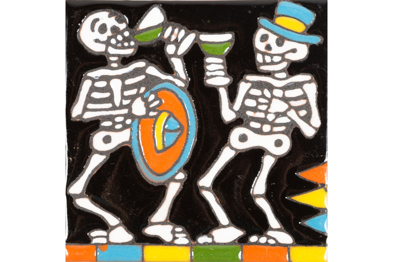 Fiesta - Catrina series – hand-painted Tiles