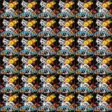 Gato - Catrina series - ceramic tile from Mexico 1pc