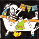 Baño - Catrina series - original Talavera Tiles 