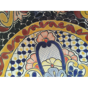 Ynes - talavera drop-in sink