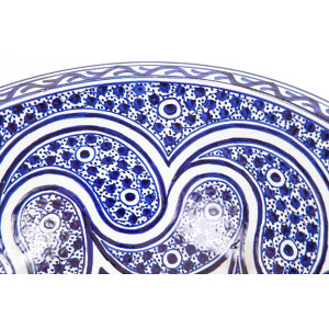 Marchena - blue ceramic sink