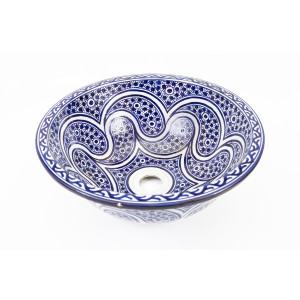 Marchena - blue ceramic sink