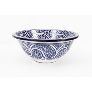 Marchena - blue ceramic sink
