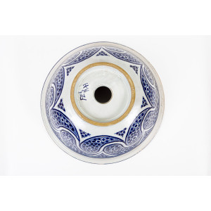 Marchena - blue ceramic sink