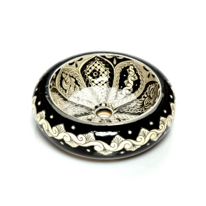 Atalaya  - Black and white Mexican sink