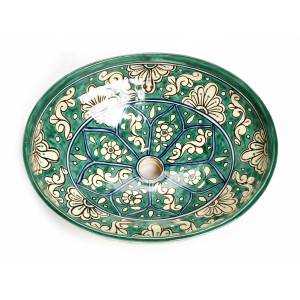Baila  - Green Mexican sink