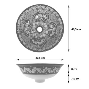 Lorena - Mexican Talavera sink