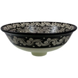 Serena - Black and white Mexican sink