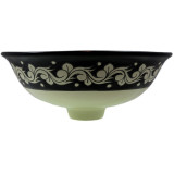 Serena - Black and white Mexican sink