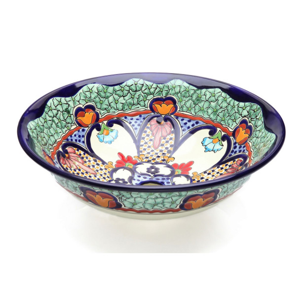Juanetta - Mexican Talavera sink