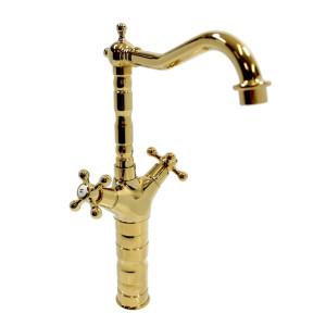 Federico Gold - wash basin mixer