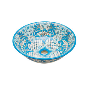 Lorena - Mexican Talavera sink