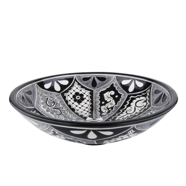 Atalaya - Black and white sink from Mexico