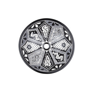 Atalaya - Black and white sink from Mexico