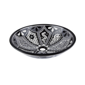 Atalaya - Black and white sink from Mexico