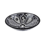 Atalaya - Black and white sink from Mexico