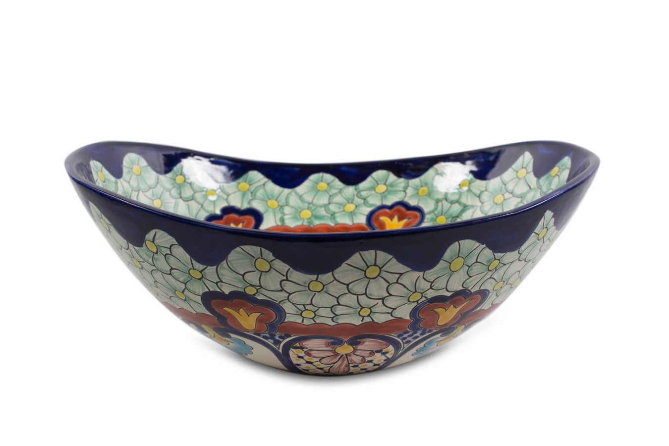 Juanetta - colorful vessel sink