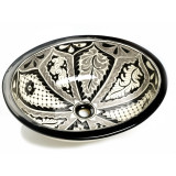 Atalaya - Black and white Mexican sink