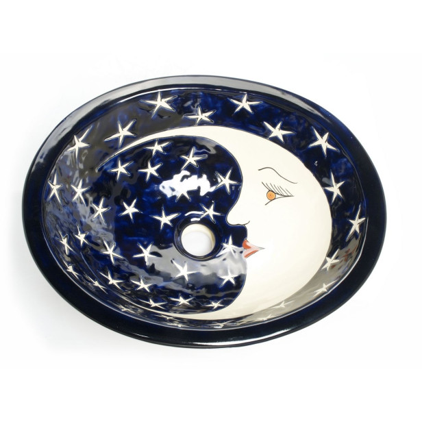 La Luna - Talavera drop-in sink