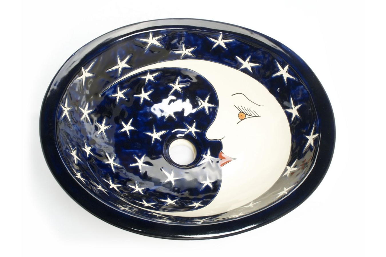 La Luna - Talavera drop-in sink