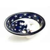 La Luna - Talavera drop-in sink
