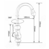 Laur  - black retro faucet