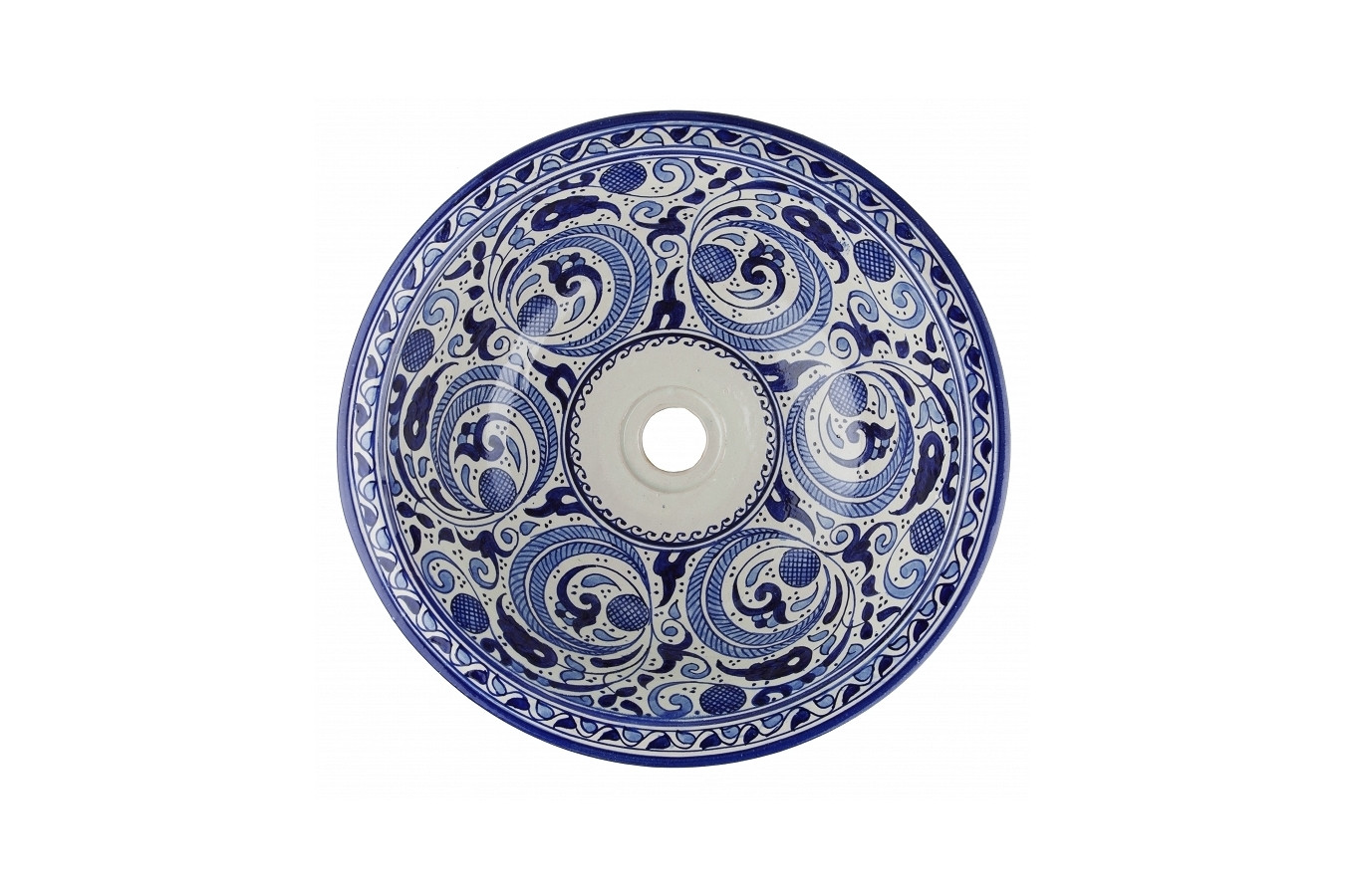Anmara - hand painted moroccan sink