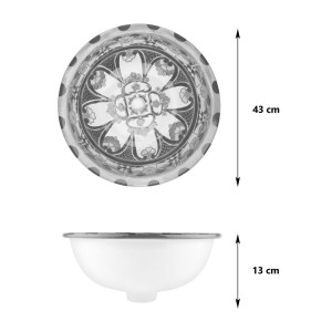 Serena Light-Round Drop-In Sink